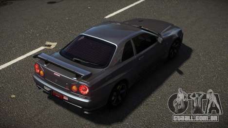 Nissan Skyline R34 ZL-R para GTA 4