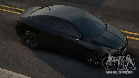 Hyundai Solaris Blek para GTA San Andreas