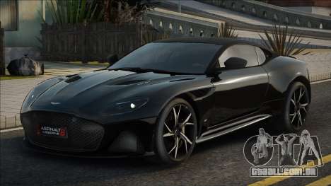 Aston Martin DBS Superleggera Blek para GTA San Andreas