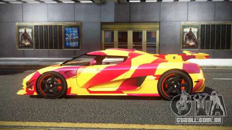 Koenigsegg Agera One RWZ S2 para GTA 4