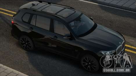 BMW X7 G07 Blek para GTA San Andreas