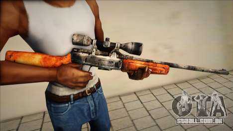 Rifle de precisão do jogo The Walking Dead para GTA San Andreas