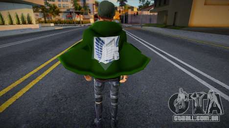 Levi Ackerman Season 4 Shingeki no Kyojin para GTA San Andreas