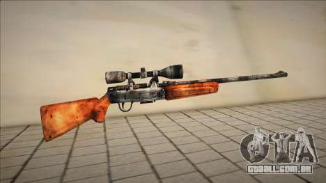 Rifle de precisão do jogo The Walking Dead para GTA San Andreas