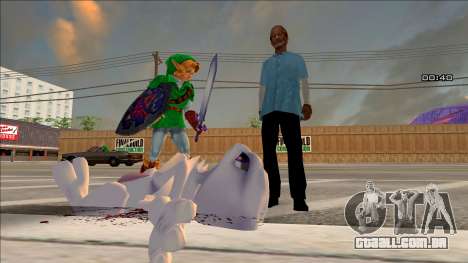 Mewtwo de Super Smash Bros Melee para GTA San Andreas