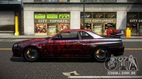 Nissan Skyline R34 ZL-R S3 para GTA 4