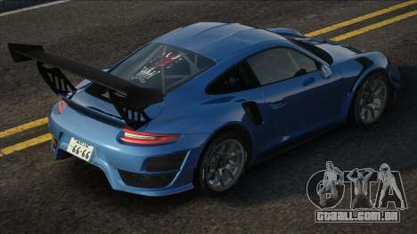 Porsche 911 GT2 RS Clubsport Blue para GTA San Andreas