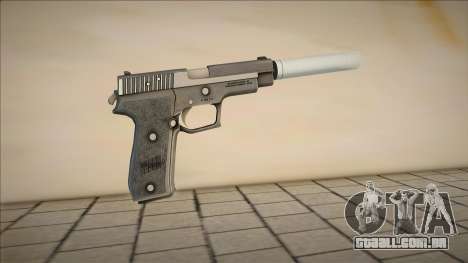 Modelo de pistola atualizado com silenciador para GTA San Andreas