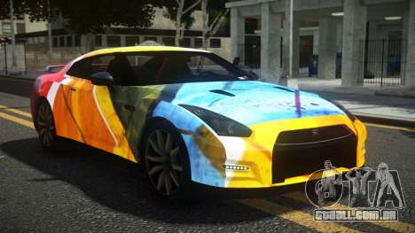 Nissan GT-R R35 JHR S11 para GTA 4