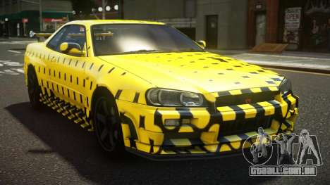 Nissan Skyline R34 ZL-R S4 para GTA 4