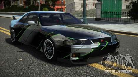 Nissan Skyline R33 DTI S8 para GTA 4