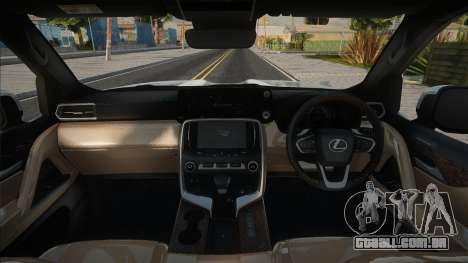 Lexus LX500D 23 CCD para GTA San Andreas