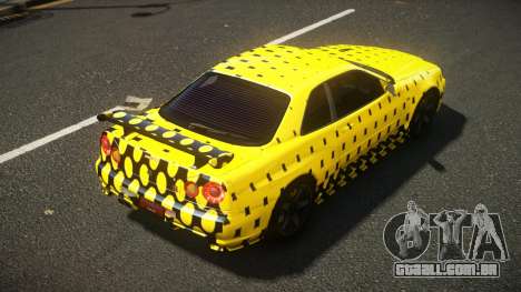 Nissan Skyline R34 ZL-R S4 para GTA 4