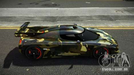 Koenigsegg Agera One RWZ S10 para GTA 4