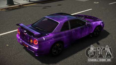 Nissan Skyline R34 ZL-R S13 para GTA 4