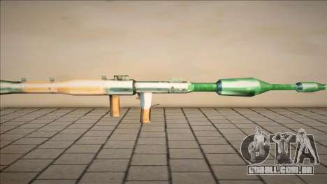 RPG-7 VR SA Style Green para GTA San Andreas