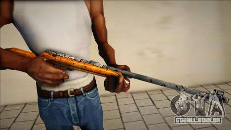 Arma do jogo The Walking Dead para GTA San Andreas