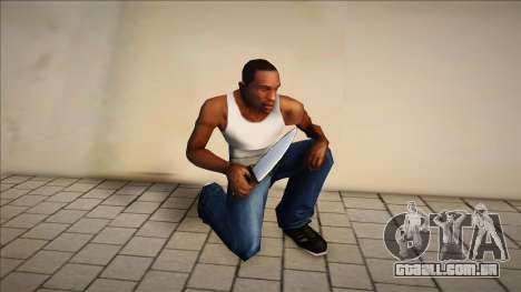 Faca do jogo The Walking Dead para GTA San Andreas