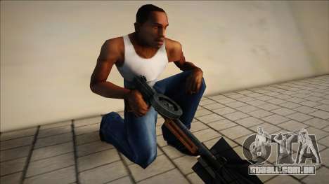 Metralhadora cal. 22 com silenciador para GTA San Andreas