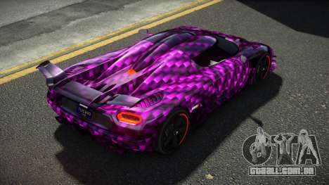 Koenigsegg Agera One RWZ S11 para GTA 4