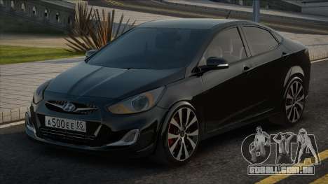 Hyundai Solaris Blek para GTA San Andreas