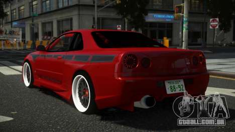 Nissan Skyline R33 AY-G para GTA 4