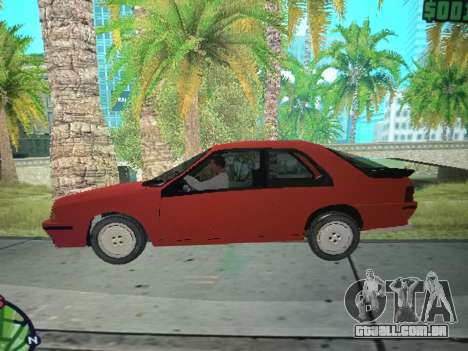 Renault Fuego GTA Max 1989 para GTA San Andreas