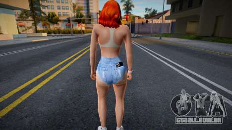 Rapariga no estilo de CA 16 para GTA San Andreas