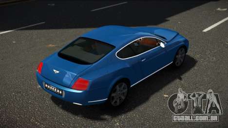 Bentley Continental BGR para GTA 4