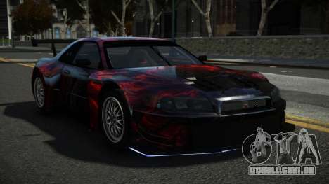 Nissan Skyline R34 XF-R S7 para GTA 4