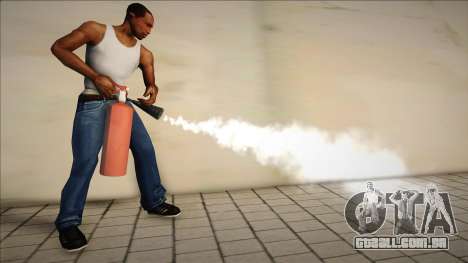 Modelo de extintor de incêndio atualizado para GTA San Andreas