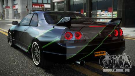 Nissan Skyline R33 DTI S8 para GTA 4