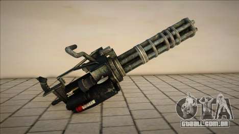 Modelo de Minigun atualizado para GTA San Andreas