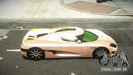 Koenigsegg CCX BQP S14 para GTA 4