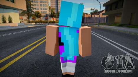 Blisstina Utonium PPG Skin Mod para GTA San Andreas