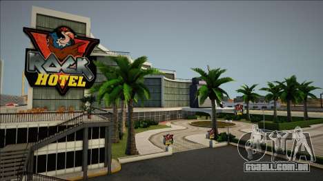 V-Rock Hotel R-TXD 2024 - Green Glass Version para GTA San Andreas