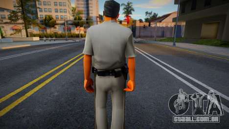 White Officer para GTA San Andreas