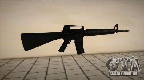 M4 cromado para GTA San Andreas