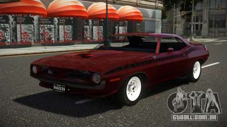 Plymouth Cuda HKS para GTA 4