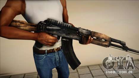 Rifle de assalto Kalashnikov do jogo The Walking para GTA San Andreas