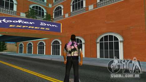 Modern palm shirts for Tommy v5 para GTA Vice City