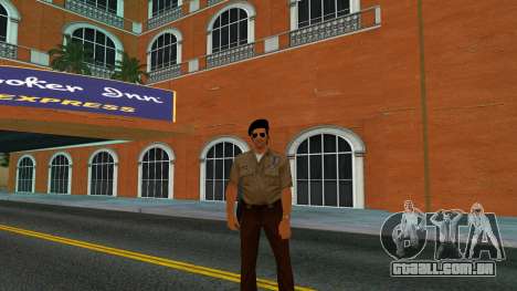 Tommy New Police Skin para GTA Vice City