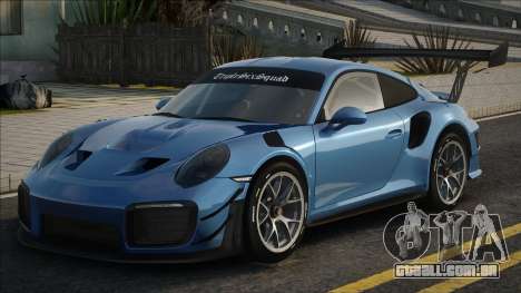 Porsche 911 GT2 RS Clubsport Blue para GTA San Andreas