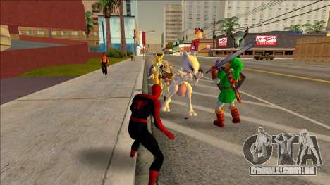 Mewtwo de Super Smash Bros Melee para GTA San Andreas