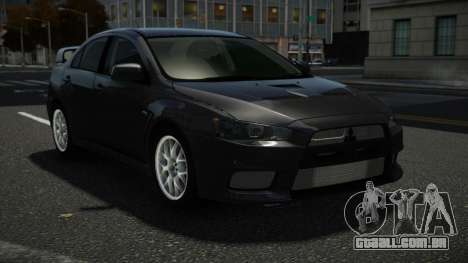 Mitsubishi Lancer Evo X UJF para GTA 4