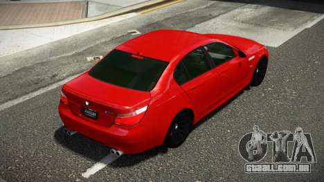 BMW M5 E60 YFV para GTA 4