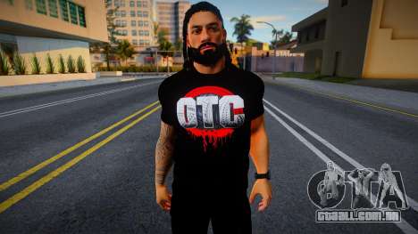 Roman Reigns T-Shirt no gloves (OTC) para GTA San Andreas