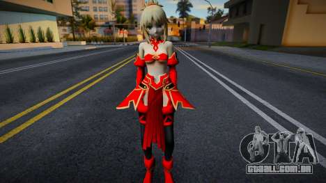 [Fate: Grand Order] Mordred Pendragon para GTA San Andreas