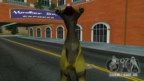 Sid The Sloth (Ice Age) Skin para GTA Vice City