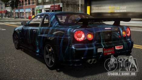 Nissan Skyline R34 ZL-R S12 para GTA 4